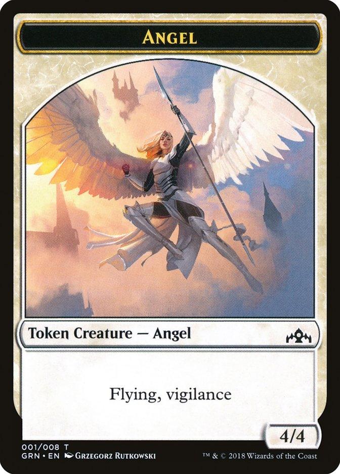 Angel Token [Guilds of Ravnica Tokens] - Rocket TCG