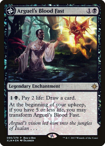 Arguel's Blood Fast // Temple of Aclazotz (Buy-A-Box) [Ixalan Treasure Chest] - Rocket TCG