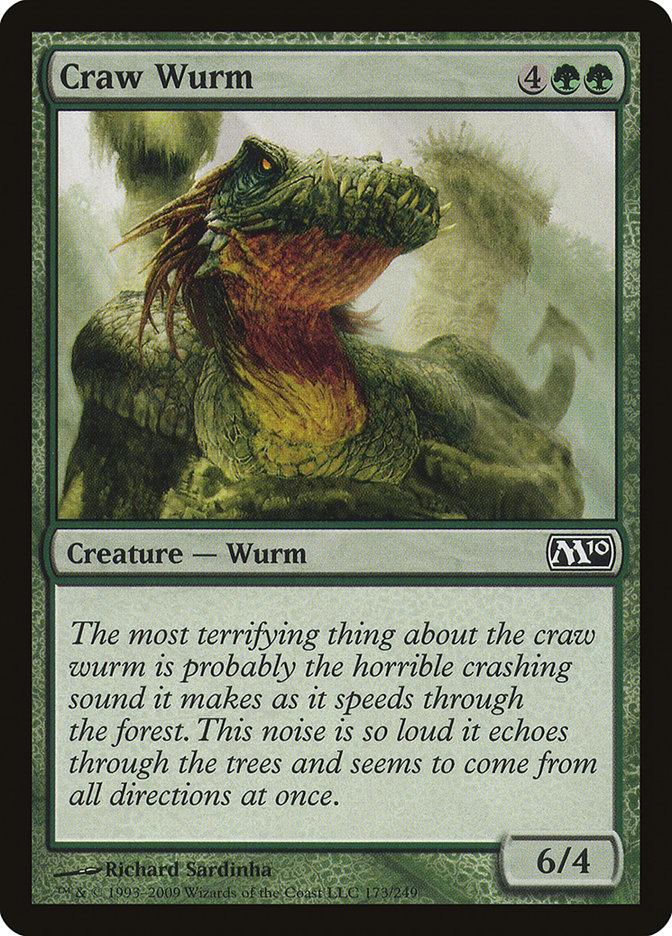 Craw Wurm [Magic 2010] - Rocket TCG