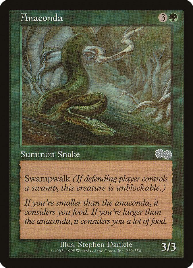 Anaconda [Urza's Saga] - Rocket TCG