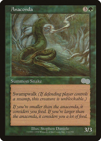 Anaconda [Urza's Saga] - Rocket TCG