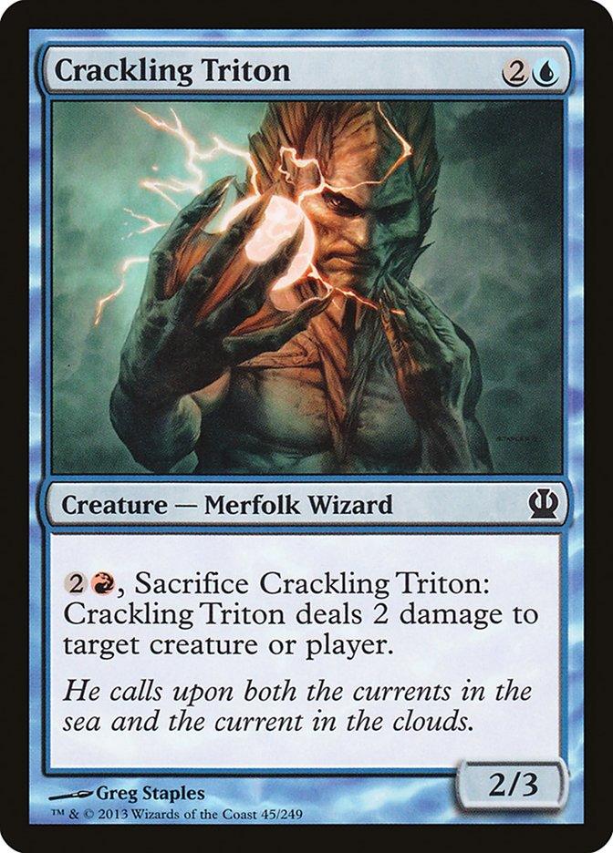Crackling Triton [Theros] - Rocket TCG
