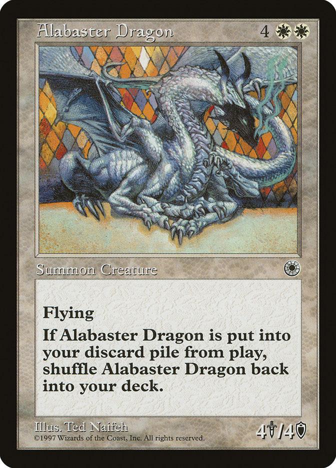 Alabaster Dragon [Portal] - Rocket TCG