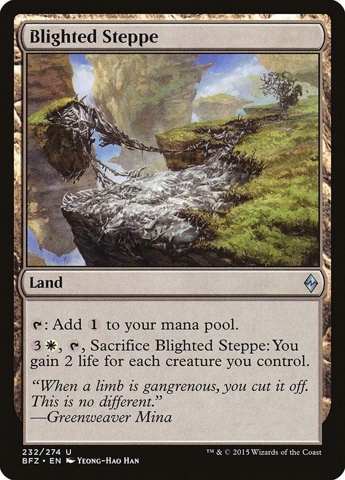 Blighted Steppe [Battle for Zendikar] - Rocket TCG