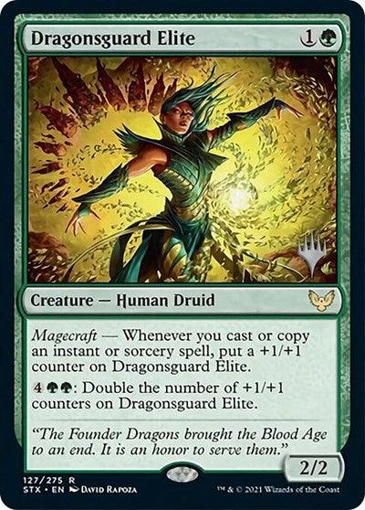 Dragonsguard Elite (Promo Pack) [Strixhaven: School of Mages Promos] - Rocket TCG