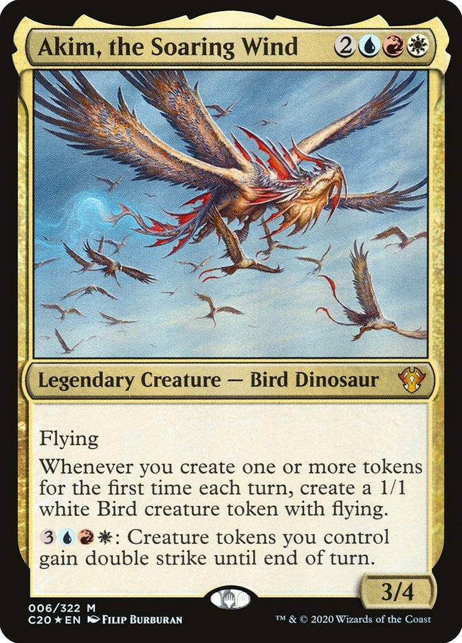 Akim, the Soaring Wind [Commander 2020] - Rocket TCG