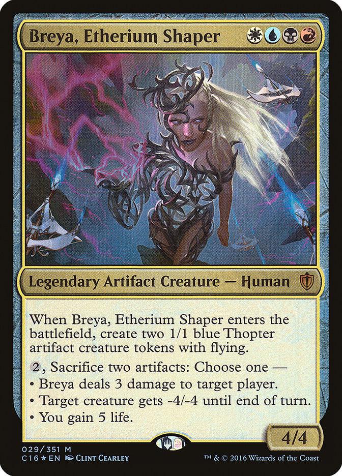 Breya, Etherium Shaper [Commander 2016] - Rocket TCG