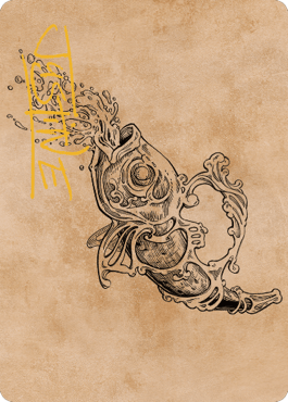 Decanter of Endless Water Art Card (Gold-Stamped Signature) [Commander Legends: Battle for Baldur's Gate Art Series] - Rocket TCG