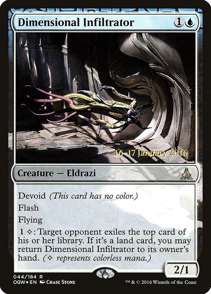 Dimensional Infiltrator [Oath of the Gatewatch Prerelease Promos] - Rocket TCG