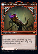 Birgi, God of Storytelling // Harnfel, Horn of Bounty (Showcase) [Kaldheim] - Rocket TCG