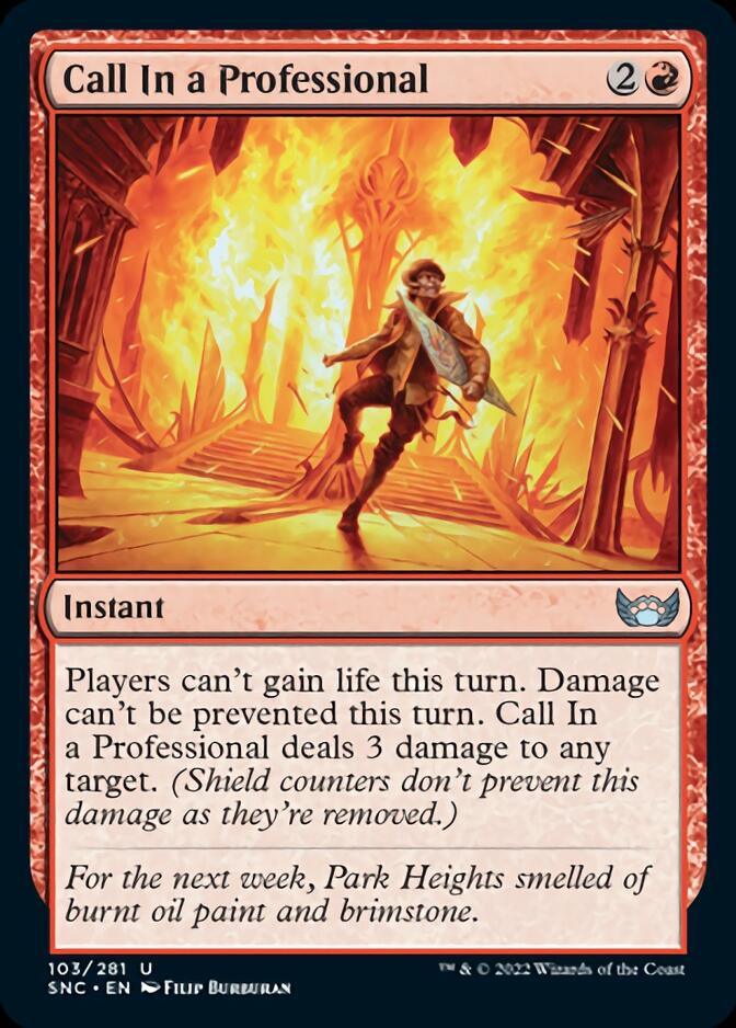 Call In a Professional [Streets of New Capenna] - Rocket TCG