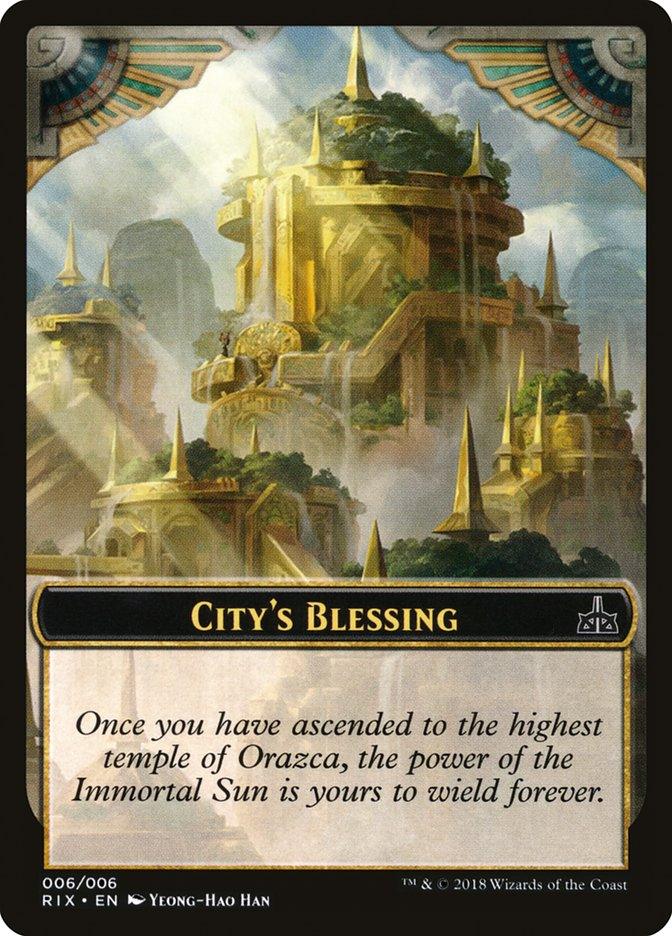 City's Blessing [Rivals of Ixalan Tokens] - Rocket TCG