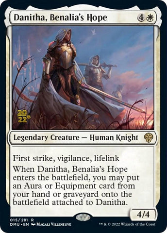Danitha, Benalia's Hope [Dominaria United Prerelease Promos] - Rocket TCG