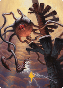 Death Kiss Art Card (Gold-Stamped Signature) [Commander Legends: Battle for Baldur's Gate Art Series] - Rocket TCG