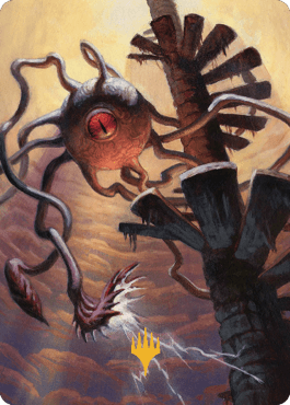 Death Kiss Art Card (Gold-Stamped Signature) [Commander Legends: Battle for Baldur's Gate Art Series] - Rocket TCG
