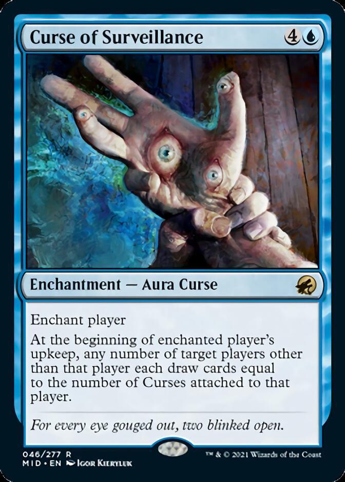 Curse of Surveillance [Innistrad: Midnight Hunt] - Rocket TCG