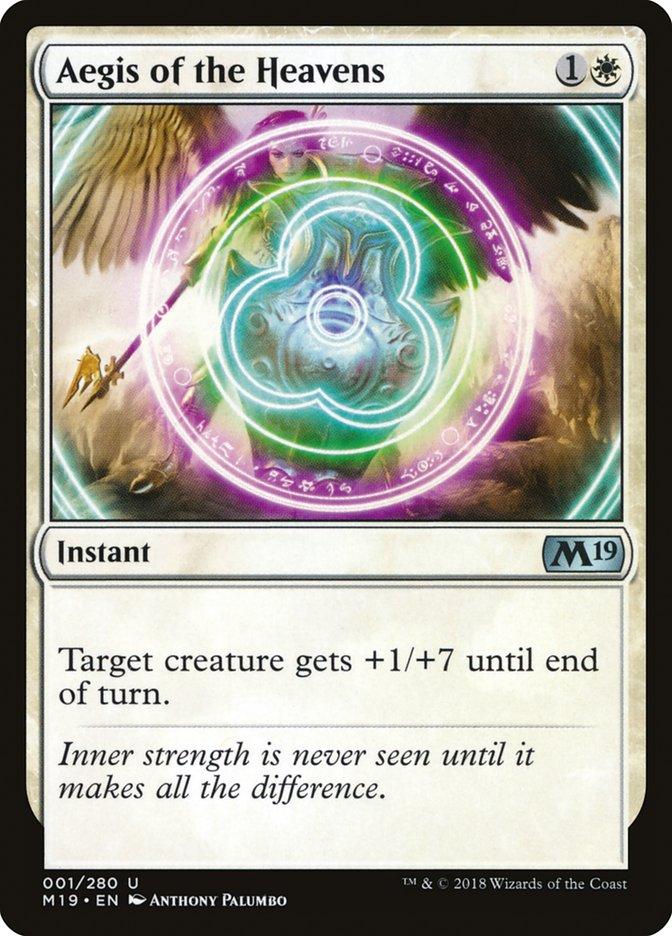 Aegis of the Heavens [Core Set 2019] - Rocket TCG