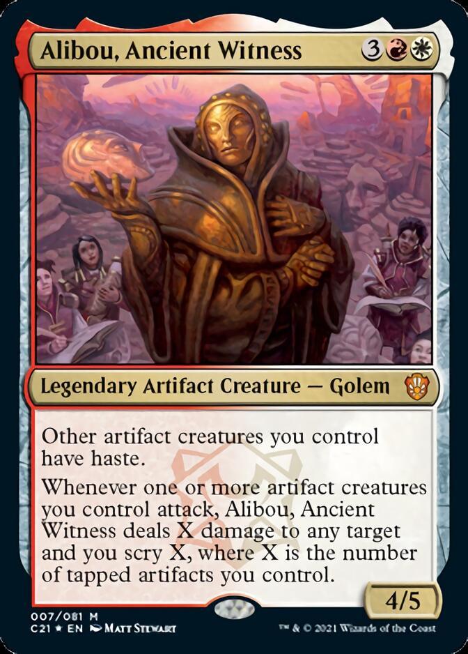 Alibou, Ancient Witness [Commander 2021] - Rocket TCG