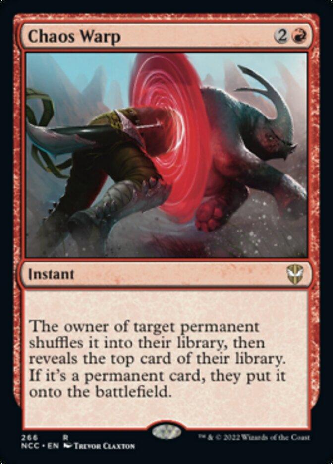 Chaos Warp [Streets of New Capenna Commander] - Rocket TCG