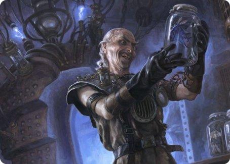 Delver of Secrets Art Card [Innistrad: Midnight Hunt Art Series] - Rocket TCG