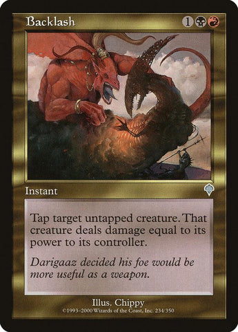 Backlash [Invasion] - Rocket TCG