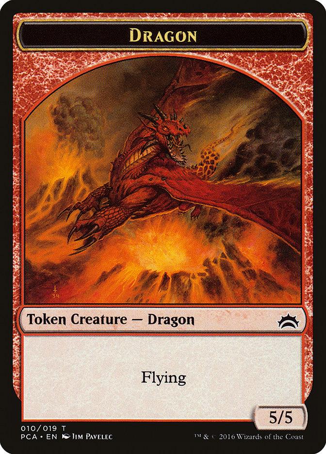 Dragon Token [Planechase Anthology Tokens] - Rocket TCG