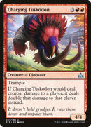Charging Tuskodon [Rivals of Ixalan] - Rocket TCG