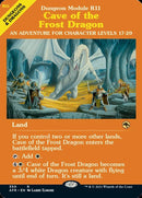 Cave of the Frost Dragon (Dungeon Module) [Dungeons & Dragons: Adventures in the Forgotten Realms] - Rocket TCG