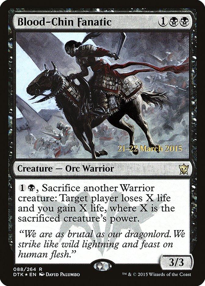 Blood-Chin Fanatic [Dragons of Tarkir Prerelease Promos] - Rocket TCG