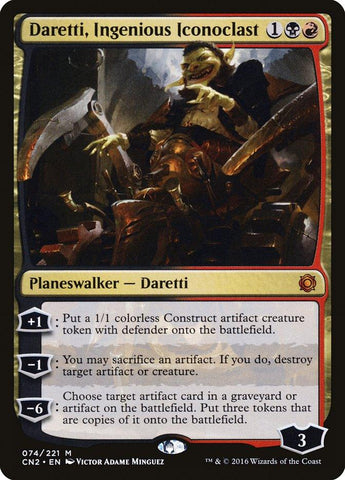 Daretti, Ingenious Iconoclast [Conspiracy: Take the Crown] - Rocket TCG