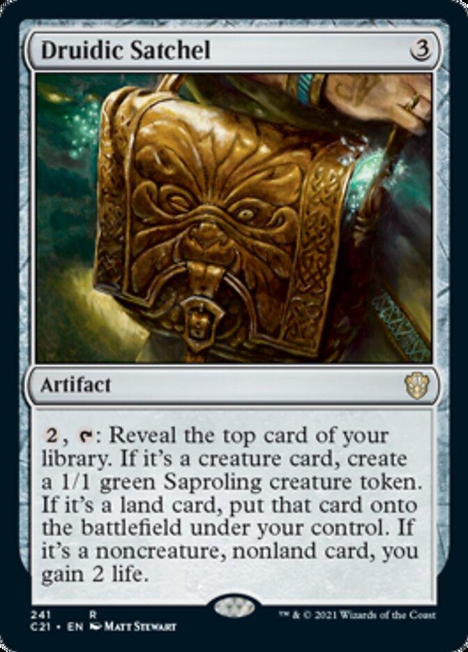 Druidic Satchel [Commander 2021] - Rocket TCG