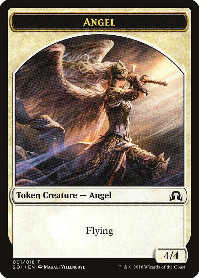 Angel Token [Shadows over Innistrad Tokens] - Rocket TCG