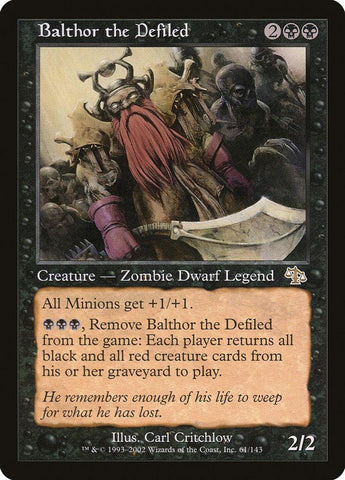 Balthor the Defiled [Judgment] - Rocket TCG