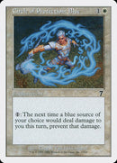 Circle of Protection: Blue [Seventh Edition] - Rocket TCG