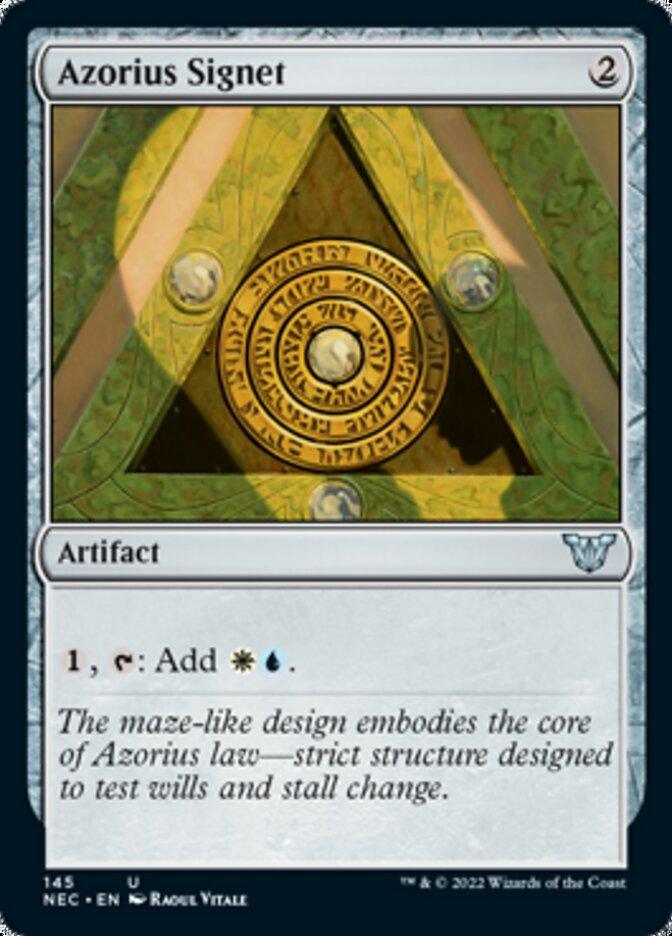 Azorius Signet [Kamigawa: Neon Dynasty Commander] - Rocket TCG