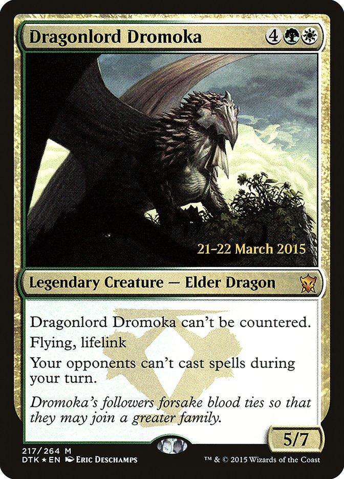 Dragonlord Dromoka [Dragons of Tarkir Prerelease Promos] - Rocket TCG