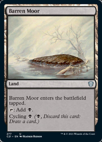 Barren Moor [Commander 2021] - Rocket TCG