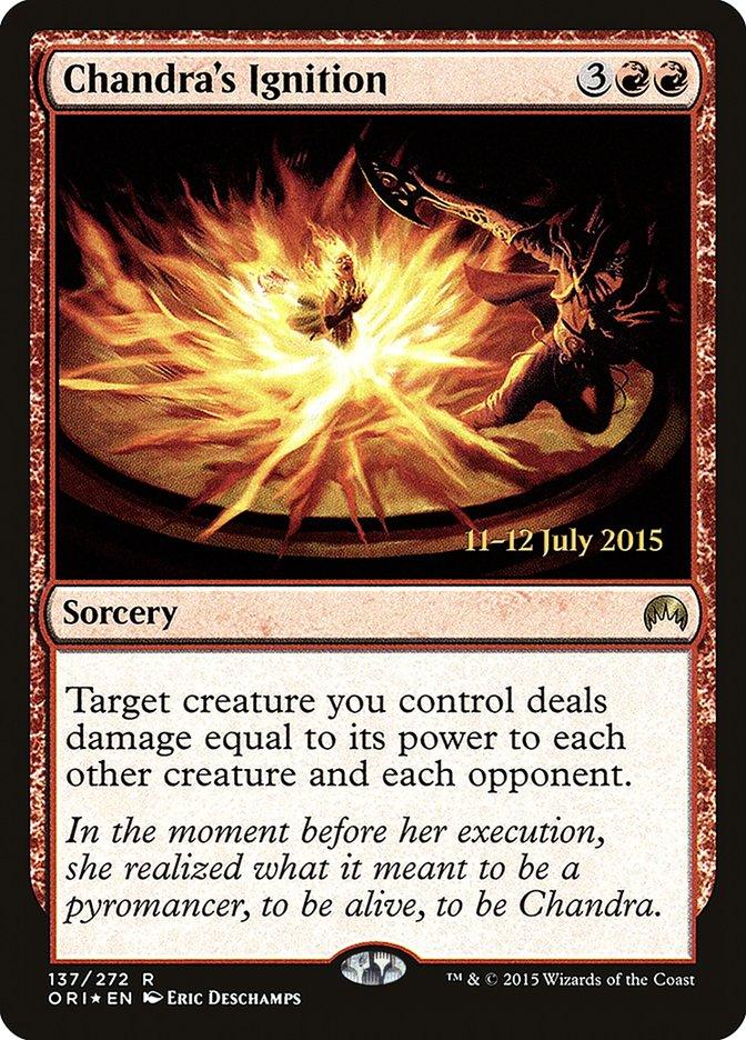 Chandra's Ignition [Magic Origins Prerelease Promos] - Rocket TCG