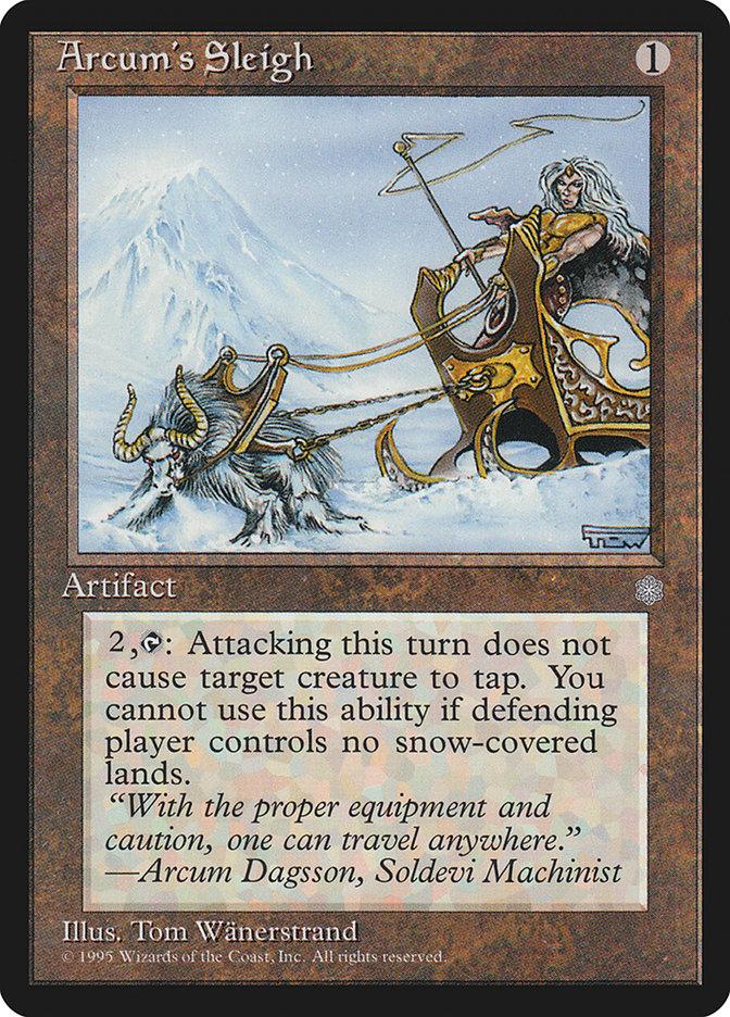 Arcum's Sleigh [Ice Age] - Rocket TCG