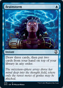 Brainstorm [Dungeons & Dragons: Adventures in the Forgotten Realms Commander] - Rocket TCG