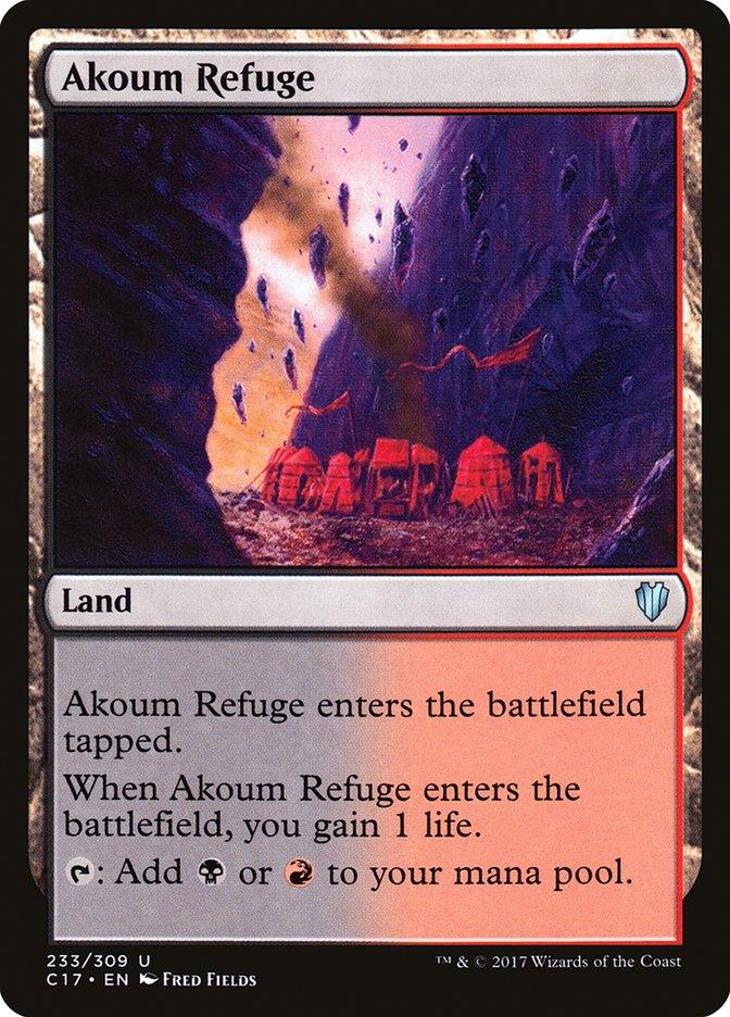 Akoum Refuge [Commander 2017] - Rocket TCG