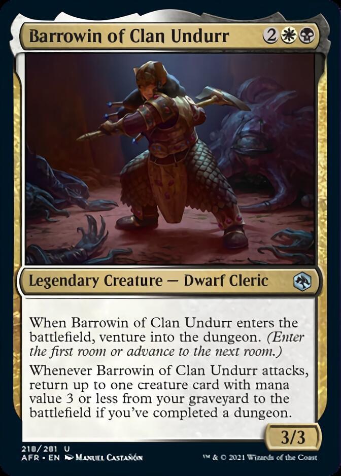 Barrowin of Clan Undurr [Dungeons & Dragons: Adventures in the Forgotten Realms] - Rocket TCG