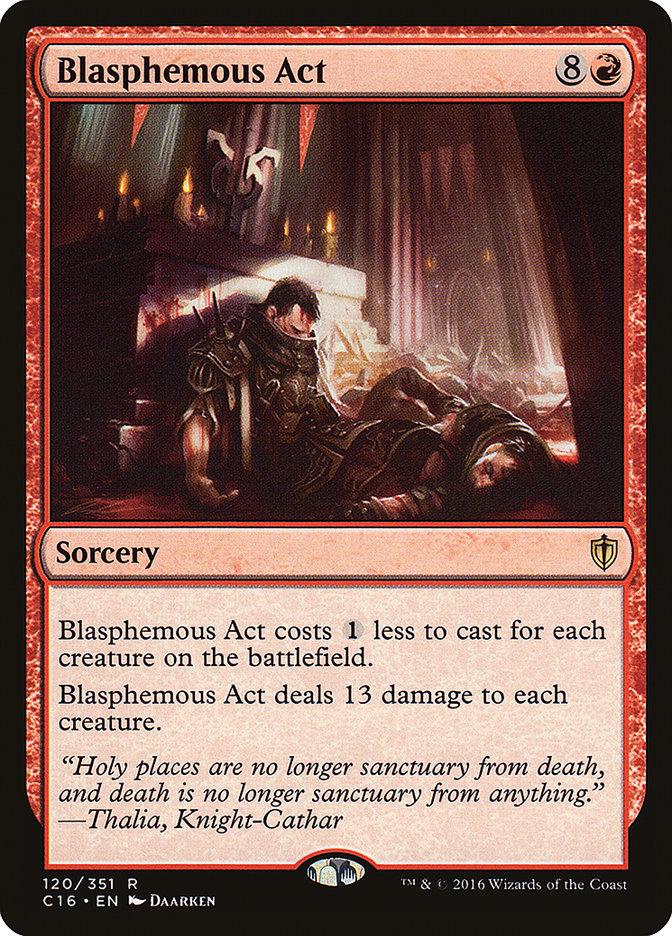 Blasphemous Act [Commander 2016] - Rocket TCG