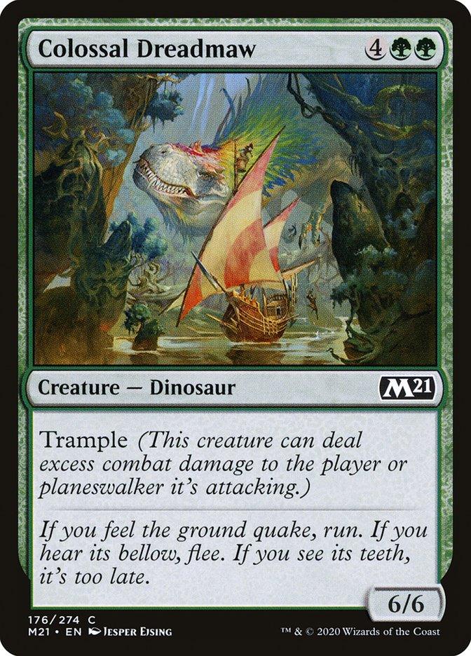 Colossal Dreadmaw [Core Set 2021] - Rocket TCG