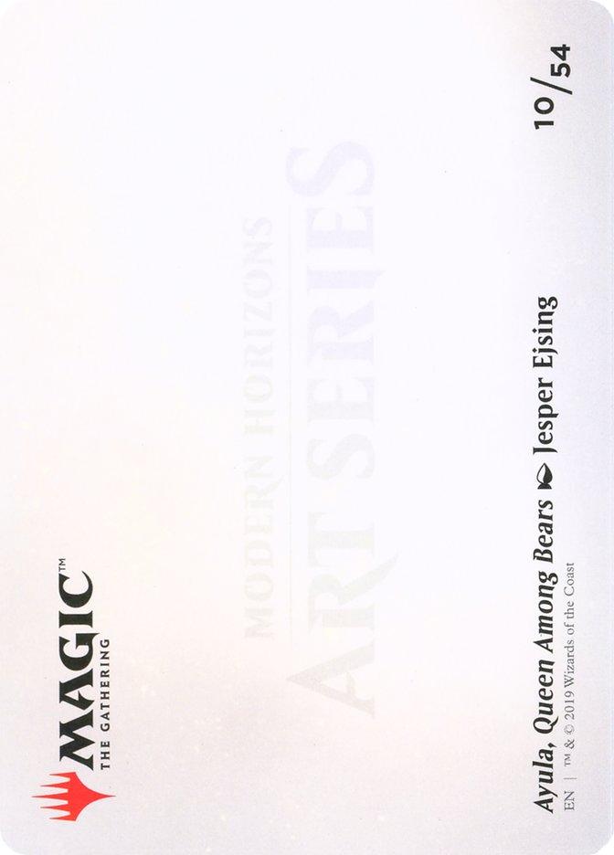 Ayula, Queen Among Bears // Ayula, Queen Among Bears [Modern Horizons Art Series] - Rocket TCG