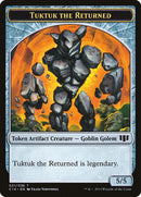 Daretti, Scrap Savant Emblem // Tuktuk the Returned Double-sided Token [Commander 2014 Tokens] - Rocket TCG
