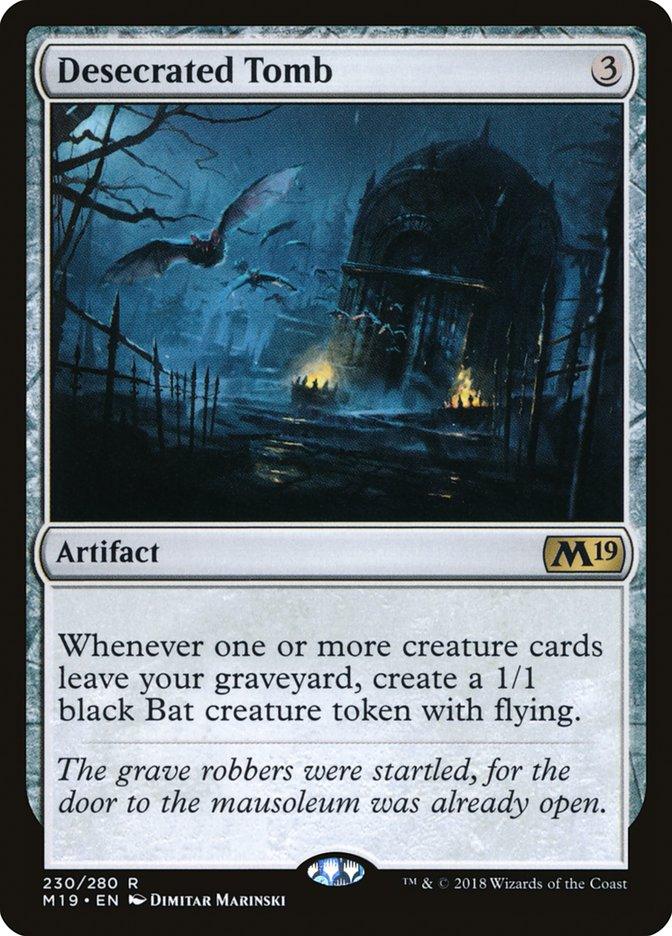 Desecrated Tomb [Core Set 2019] - Rocket TCG