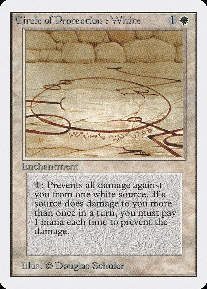 Circle of Protection: White [Unlimited Edition] - Rocket TCG