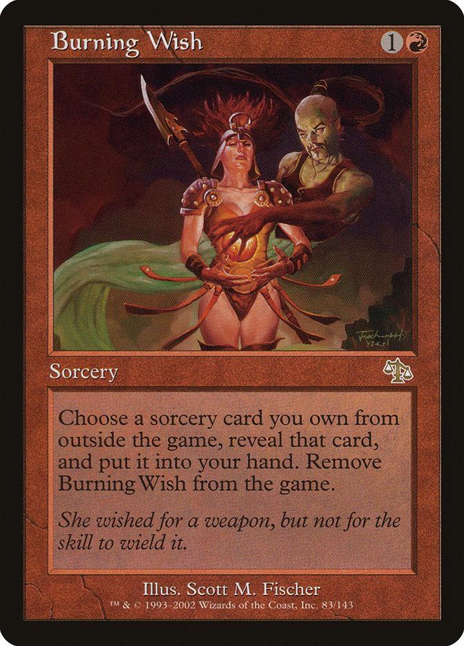 Burning Wish [Judgment] - Rocket TCG