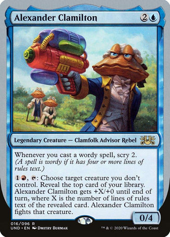 Alexander Clamilton [Unsanctioned] - Rocket TCG